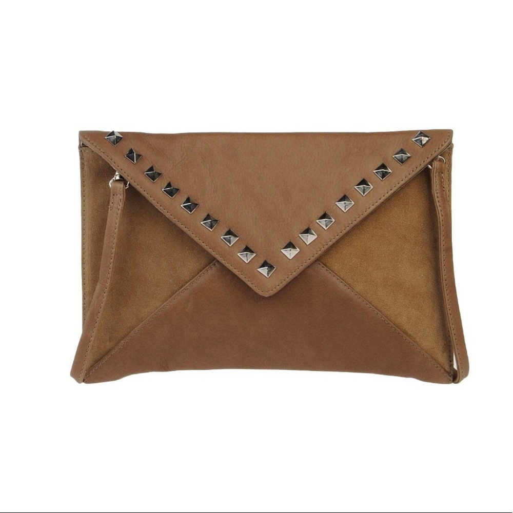 Stylish leather  crossbody bag clutch PARENTESI